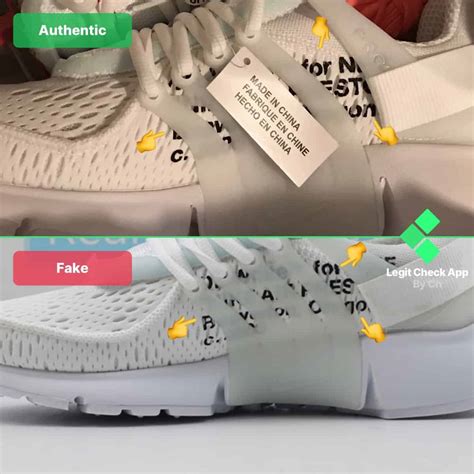 nike off white air presto fake vs real|sneaker news presto off white.